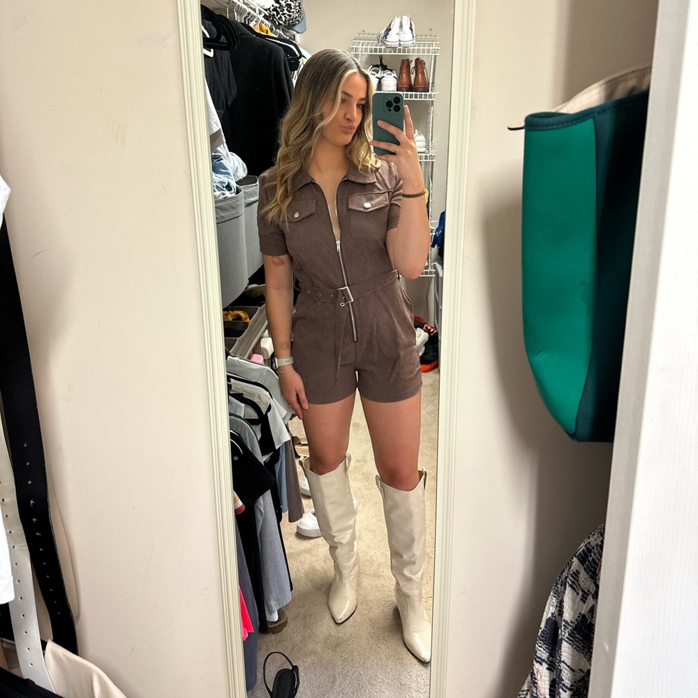 Brown Romper